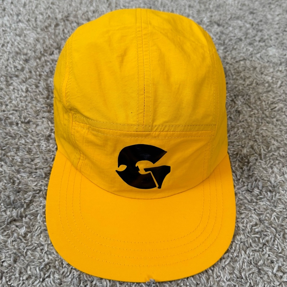 🔴Wu-Tang Hat Yellow 5 Panel Gza Genius WuTang Clan Cap Killa Beez